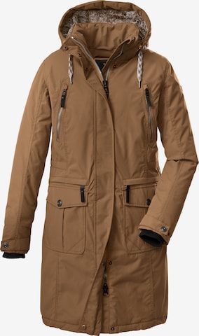 Manteau outdoor 'GW 47' G.I.G.A. DX by killtec en marron : devant