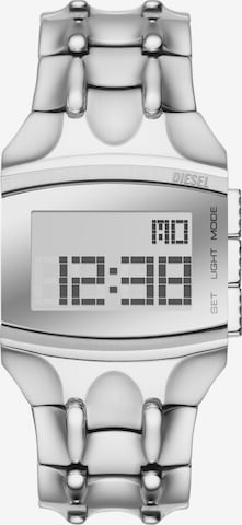 DIESEL Digital watch in Silver: front