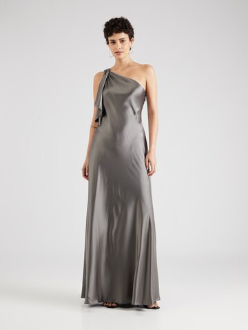 Lauren Ralph Lauren - Vestido de noche 'ELZIRA' en gris: frente