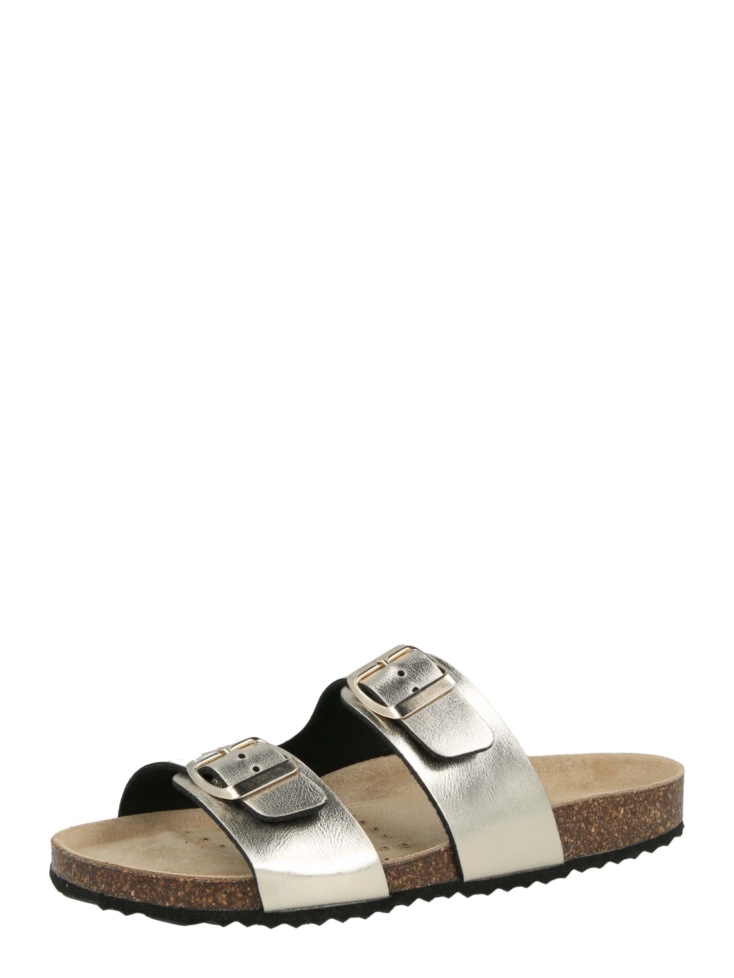 GEOX Pantofle 'BRIONIA' – zlatá: přední strana