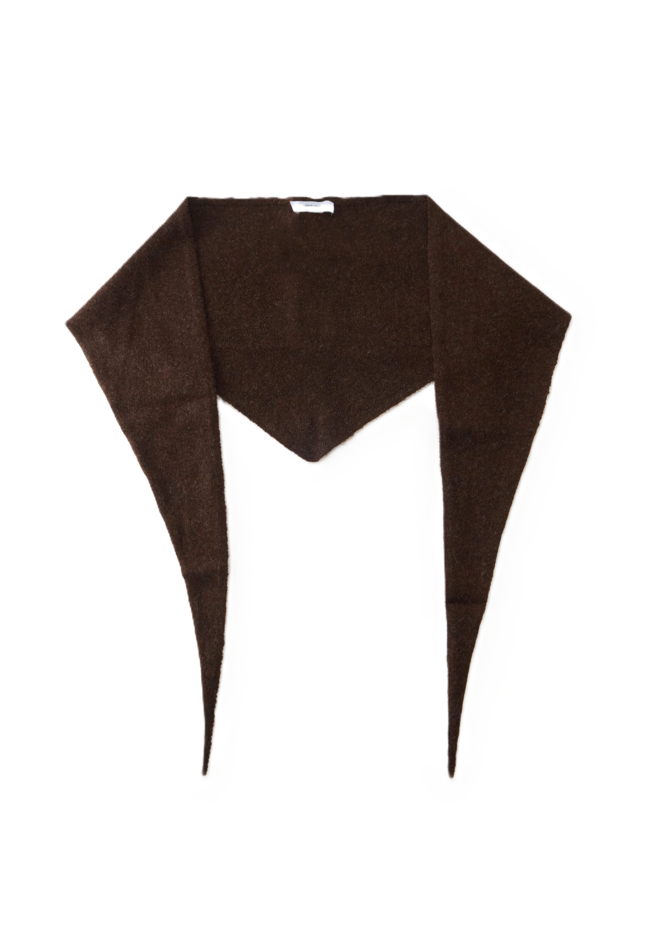 ABOUT YOU Scarf 'Annabelle' in Brown: front