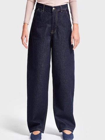 IT'S BASIC Loose fit Jeans 'Skater Mid Rise Jeans' in Blue