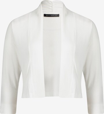 Cardigan Betty Barclay en blanc : devant