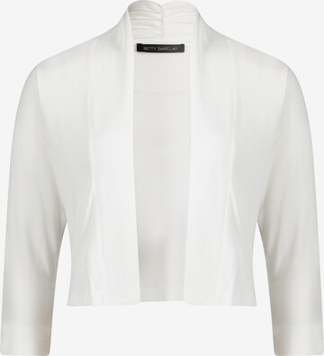 Betty Barclay Knit Cardigan in White: front