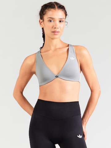 Triunghi Sutien sport de la ADIDAS PERFORMANCE pe gri: față