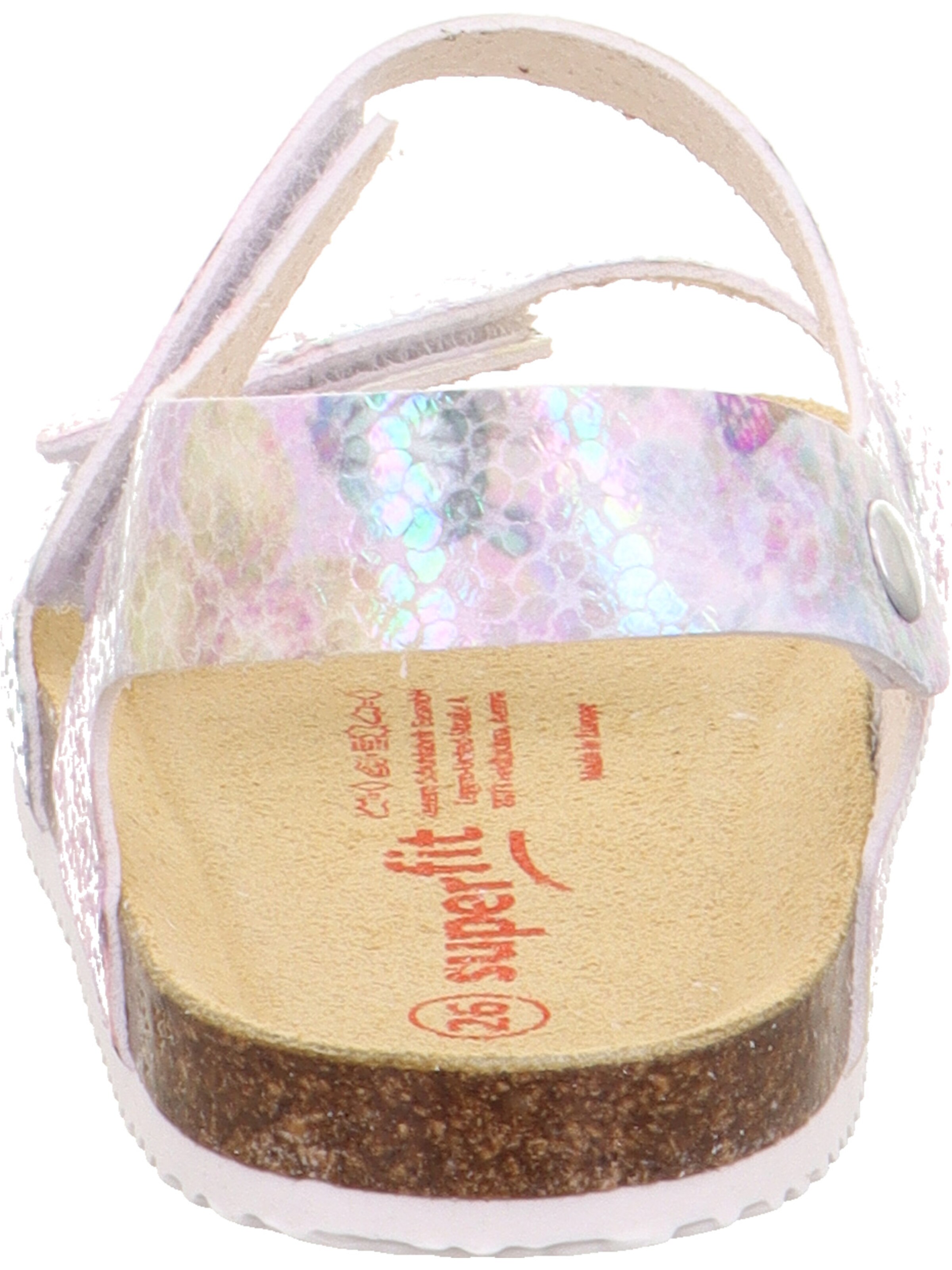 SUPERFIT Strap Sandals 'Bios Flex' in Purple