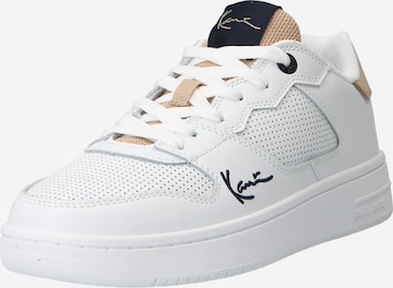 Karl Kani - Zapatillas deportivas bajas en blanco: frente