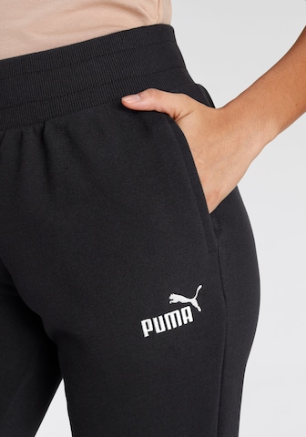 PUMA Tapered Workout Pants in Black