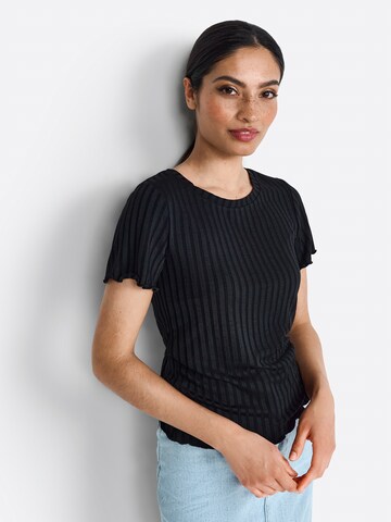 Rich & Royal - Camiseta en negro: frente