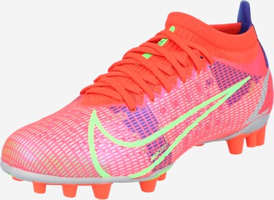 NIKE Футболни обувки 'Mercurial Vapor 14' в неоново зелено / неоноволилаво / неоново розово / оранжево-червено, Преглед на продукта