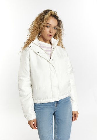 MYMO Prechodná bunda - biela: predná strana