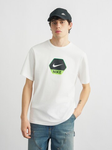 Nike Sportswear Tričko – bílá
