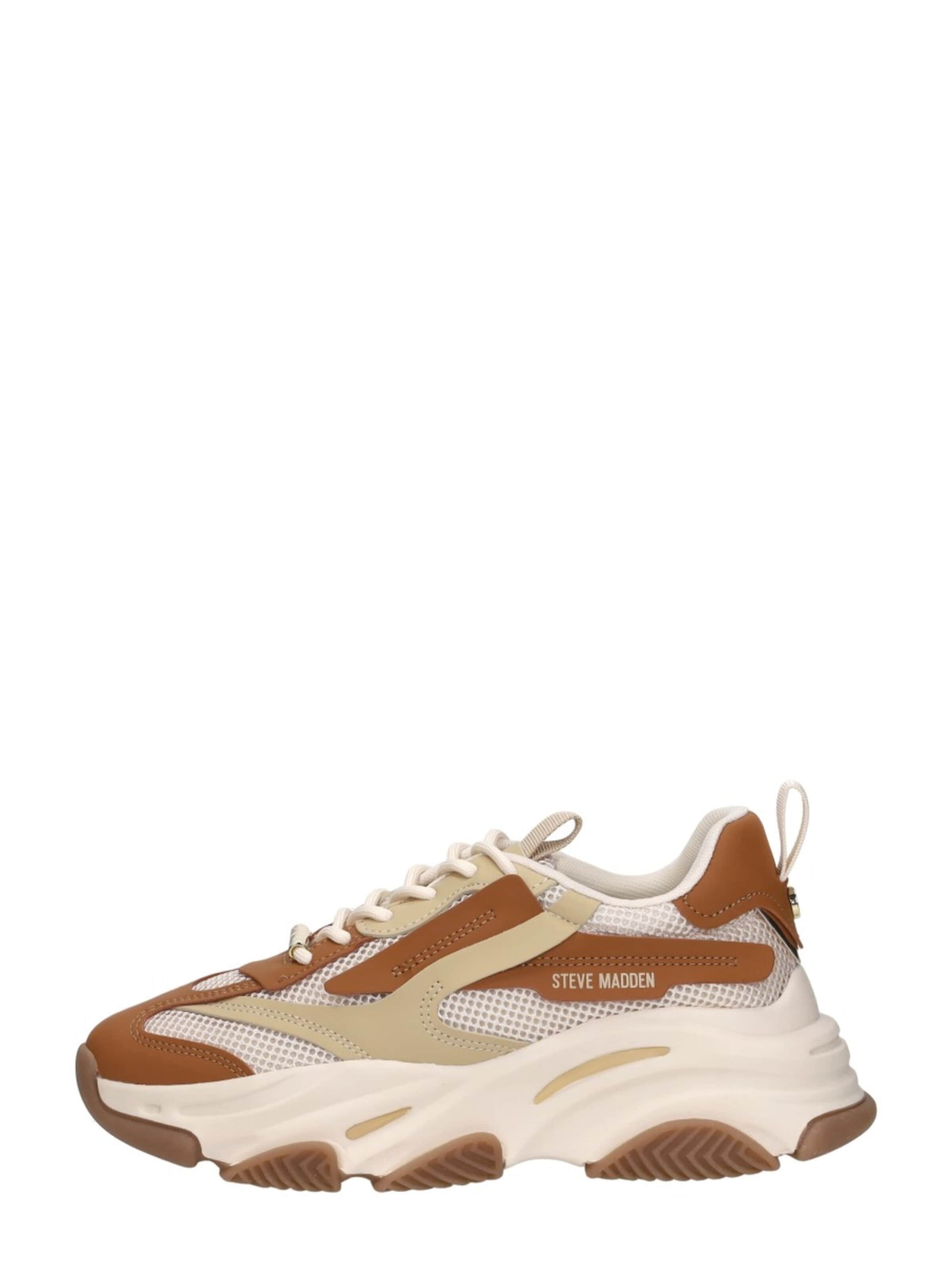 STEVE MADDEN Sneakers laag 'Possession-E' in Bruin: voorkant