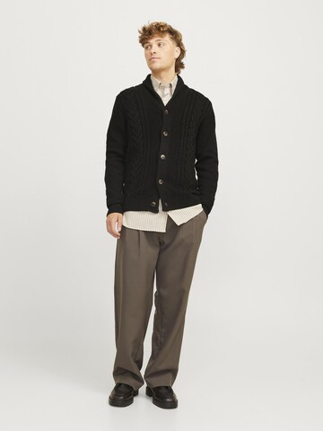 Vestes en maille JACK & JONES en noir