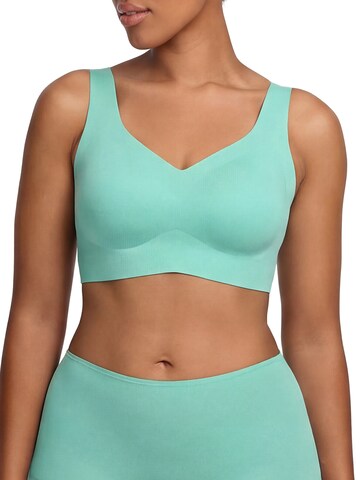 cfab by creamy fabrics Minimiser Minimizer 'Comfort Minimizer Back Support BH' in Green: front