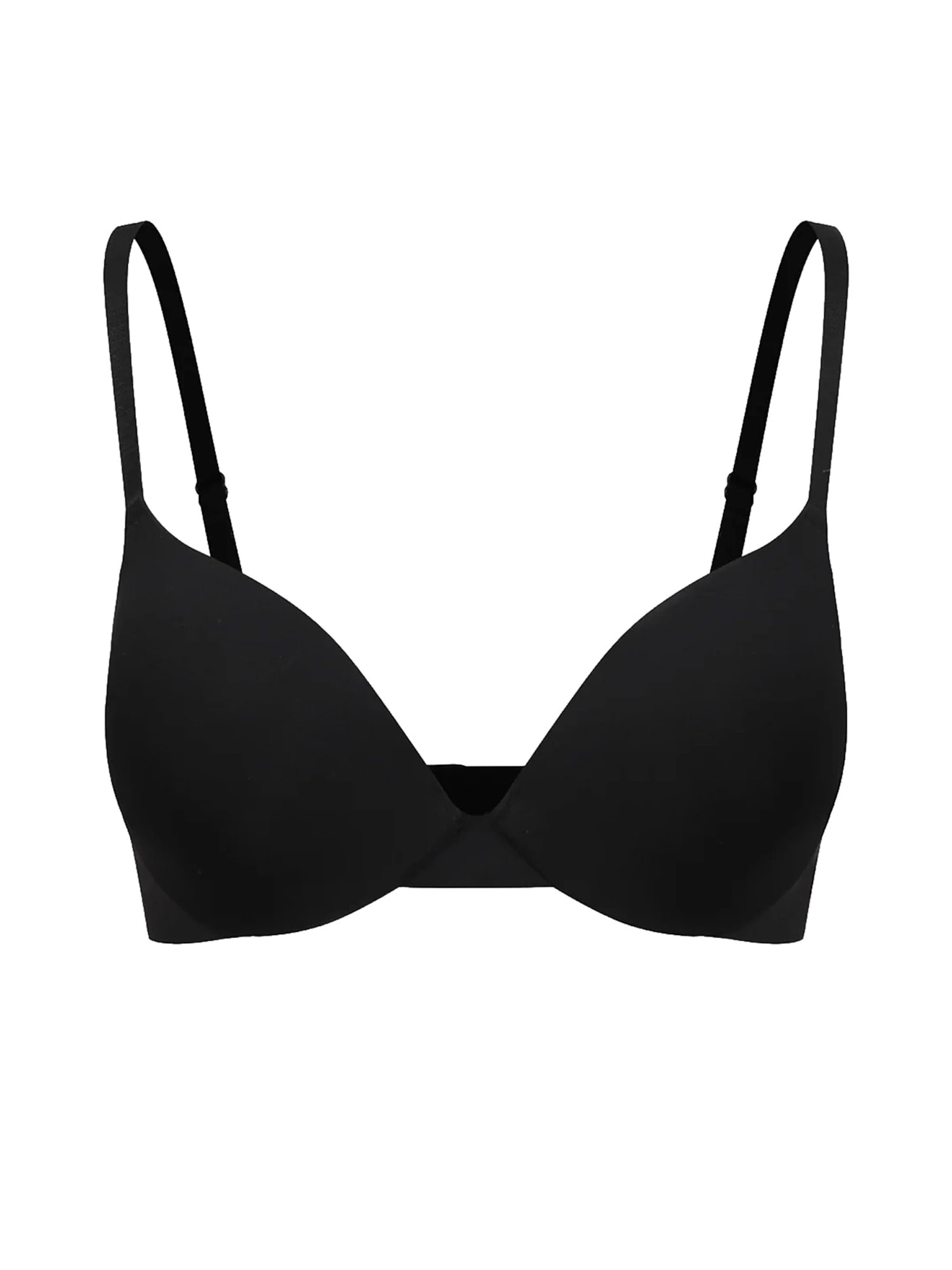 cfab (formerly creamy fabrics) BH in Schwarz: Vorderseite
