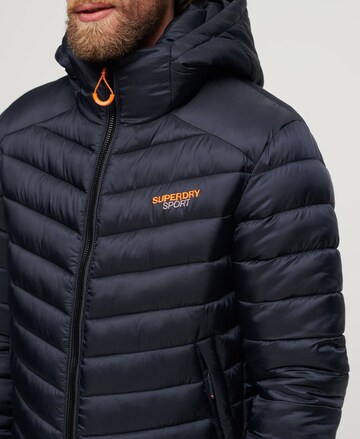 Superdry Winter Jacket 'Fuji' in Blue