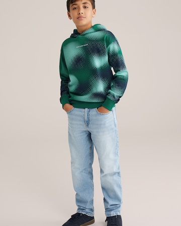 WE Fashion Sweatshirt in Grün