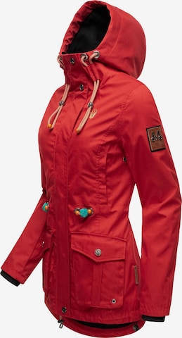 MARIKOO Between-season jacket 'Babetaa' in Red