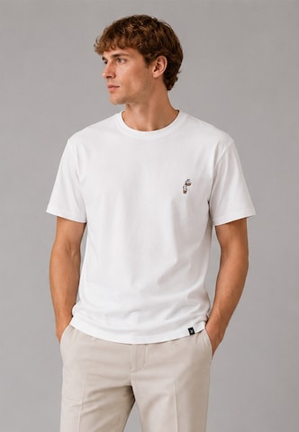 T-Shirt 'Hygge' Clean Cut Copenhagen en beige