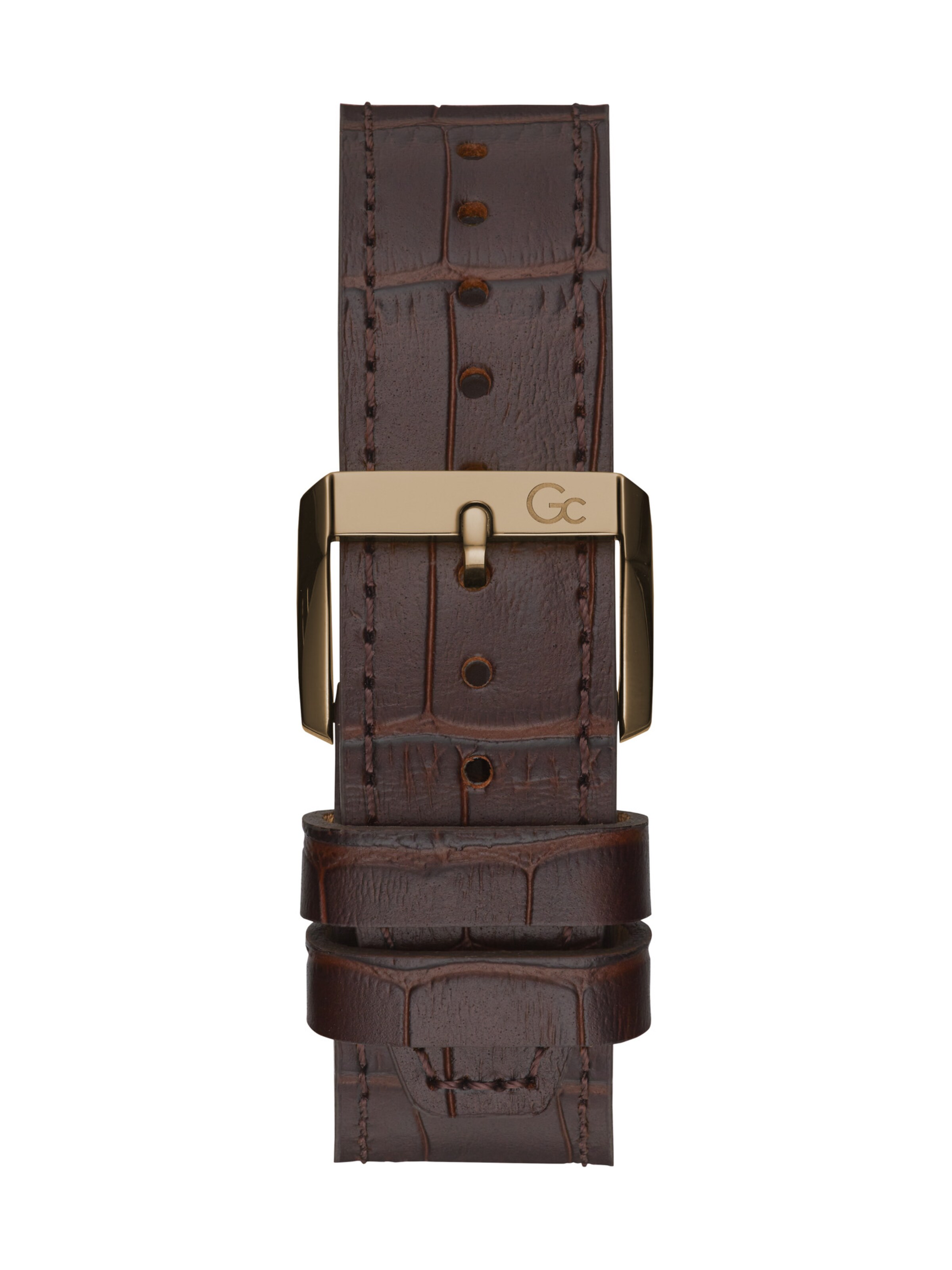 Gc Analoguhr in Braun
