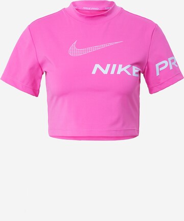 Tricou funcțional de la NIKE pe roz: față