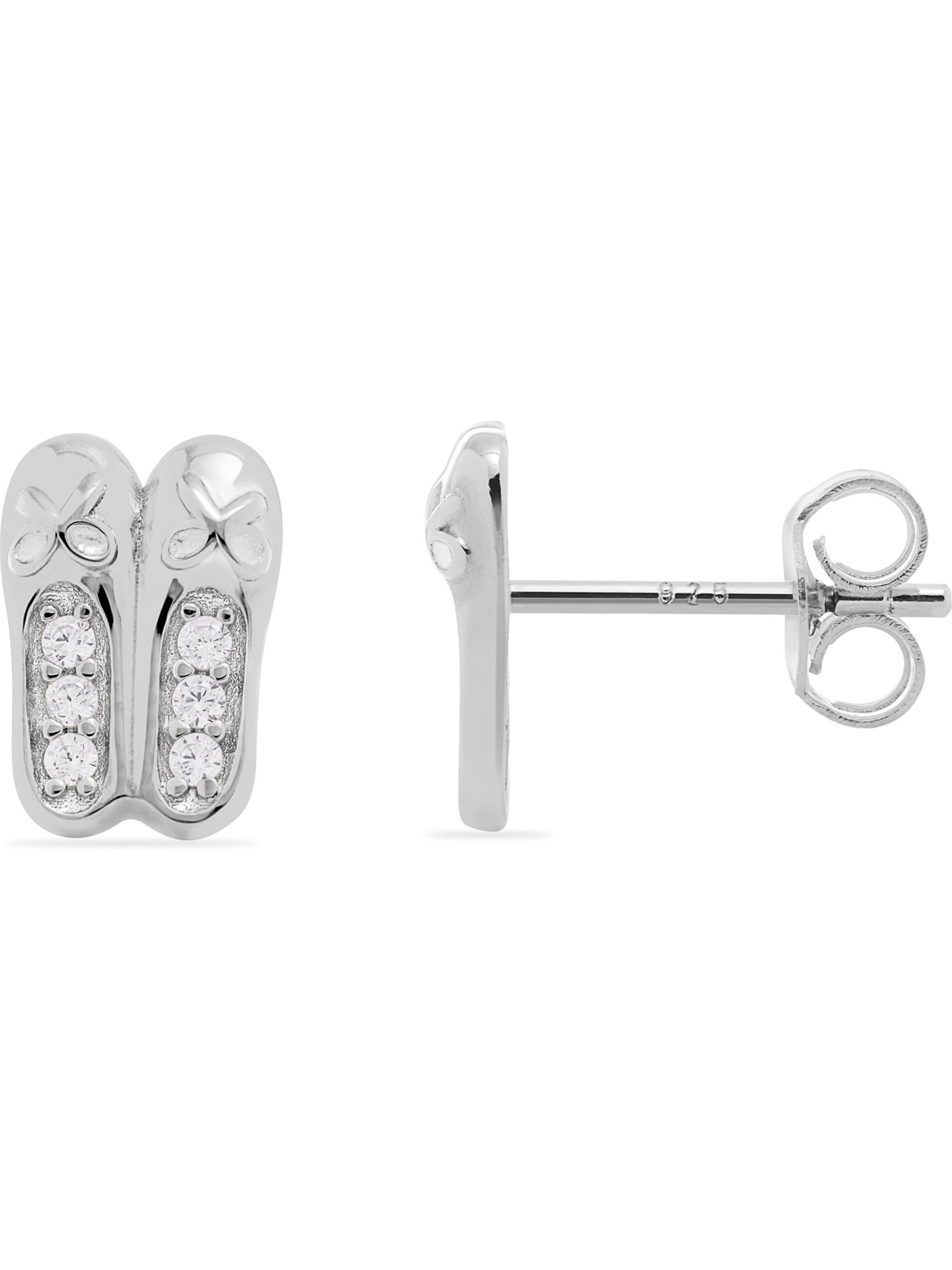 FAVS Ohrringe in Silber: Vorderseite