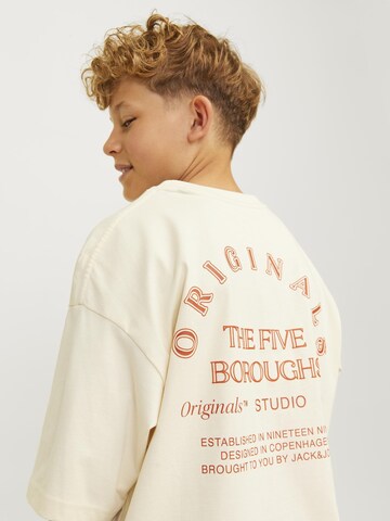 Jack & Jones Junior Shirt 'JORBROOKLYN' in White