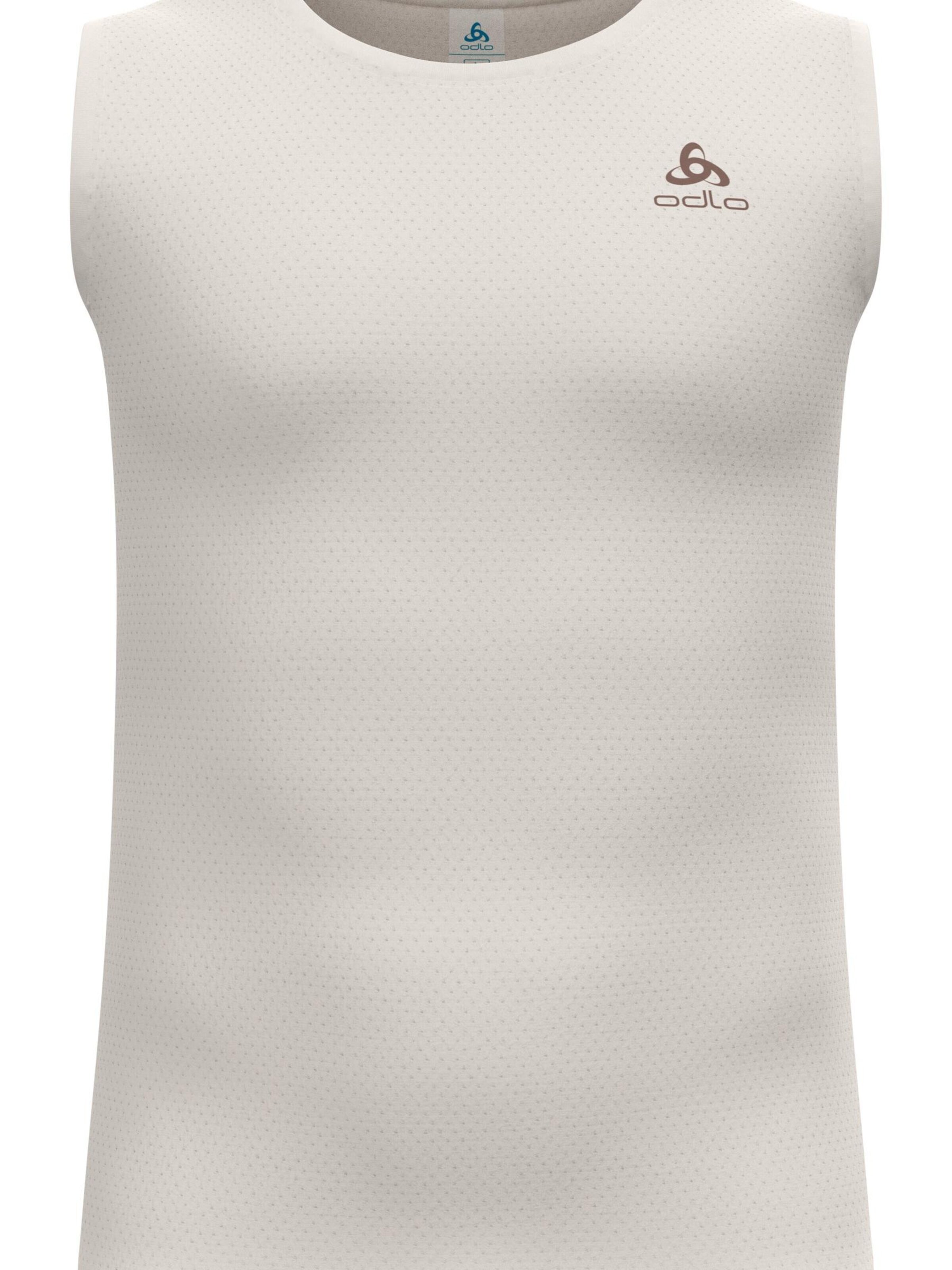 Base layer 'MERINO PW 140 SEAMLESS' di ODLO in bianco: frontale