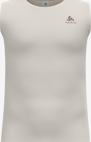 Base layer 'MERINO PW 140 SEAMLESS' di ODLO in bianco: frontale