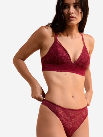 Triangolo Reggiseno 'Aura' di ETAM in rosso