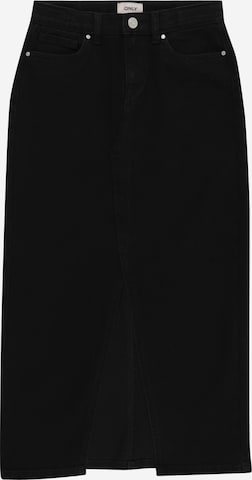 juoda ONLY GIRLS Sijonas 'KOGSiri': priekis