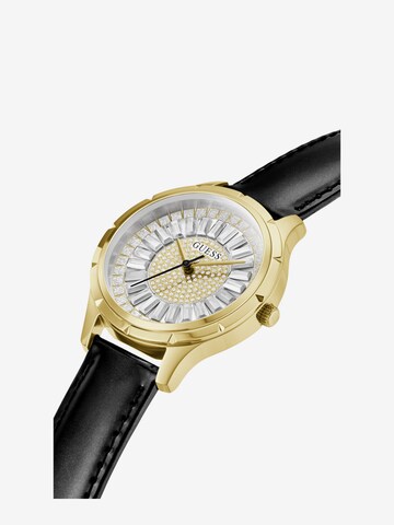 GUESS Analoog horloge 'Glamour' in Zwart