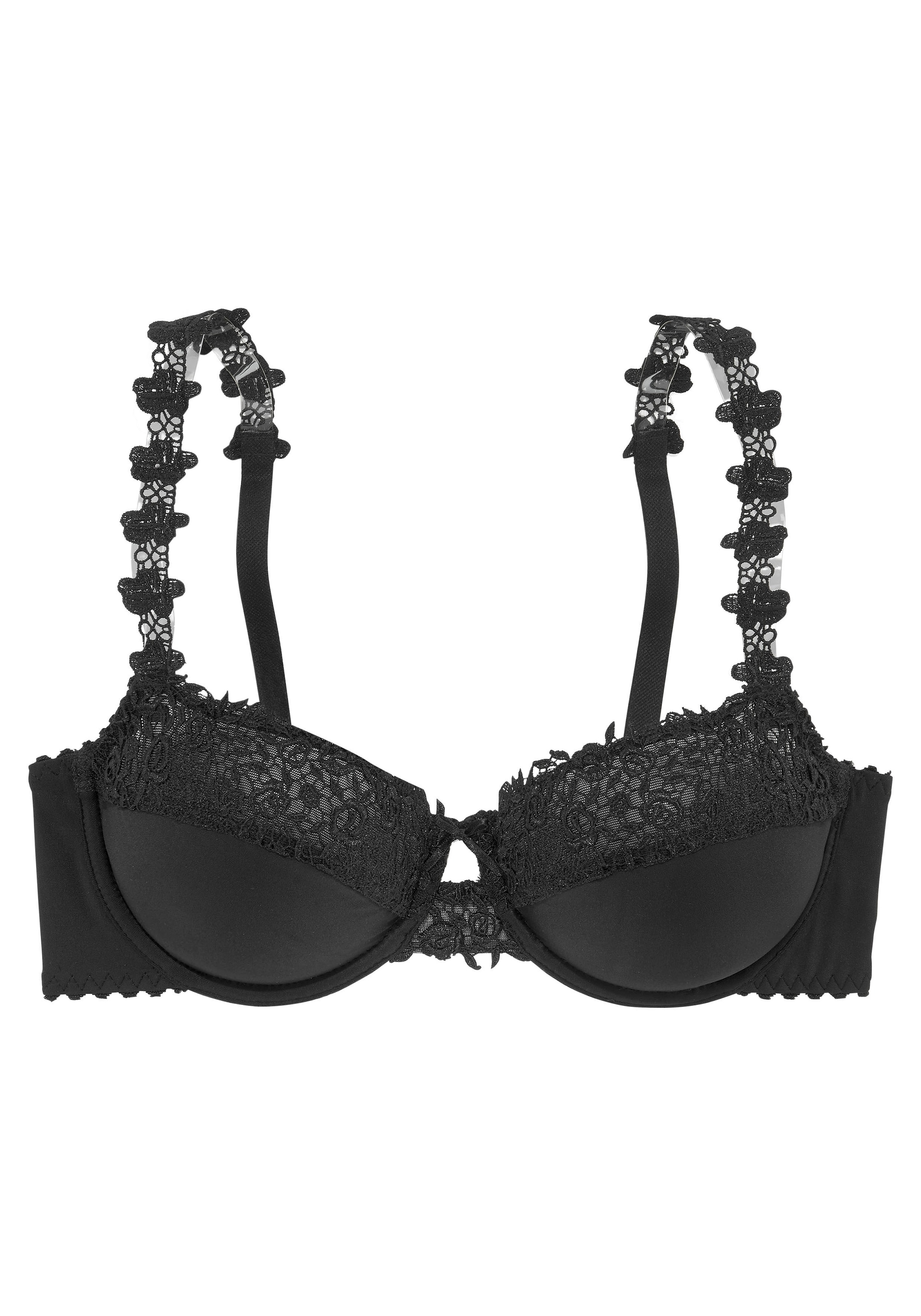 NUANCE - Balconet Sujetador en negro: frente