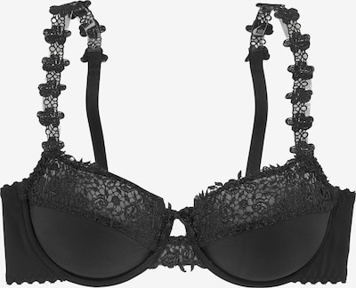 Sutien NUANCE pe negru, Vizualizare produs