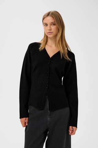 InWear Strickjacke 'Yenah' in Schwarz: Vorderseite