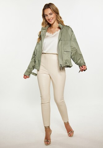 faina Between-season jacket in Green