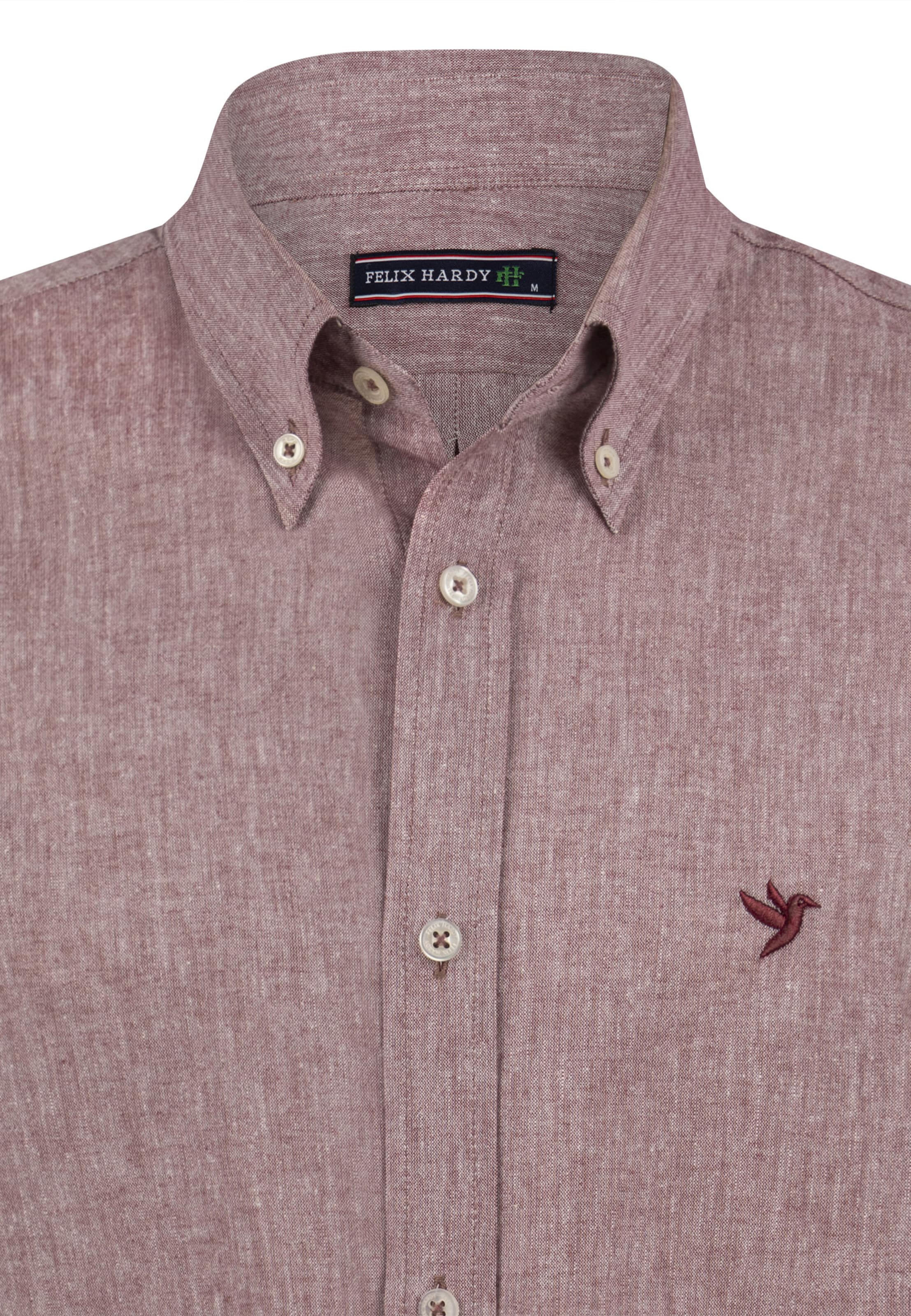 Felix Hardy Regular Fit Hemd in Rot