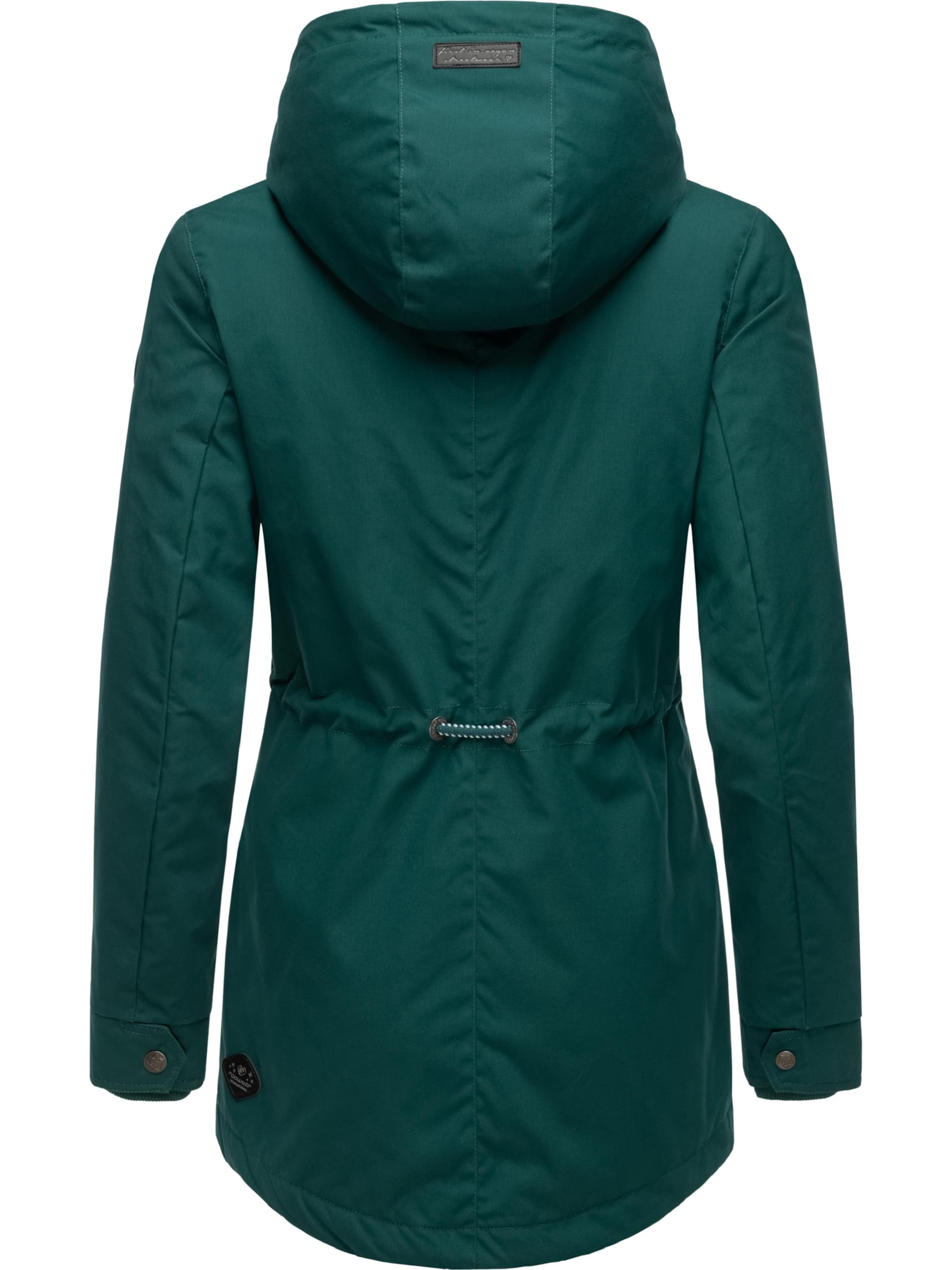 Parka d’hiver 'Monadis' Ragwear en vert