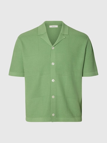 SELECTED - Camiseta en verde