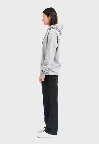 Oldskull Sweatshirt 'Retro Cherry Chaser Logo Graphic' in Grey