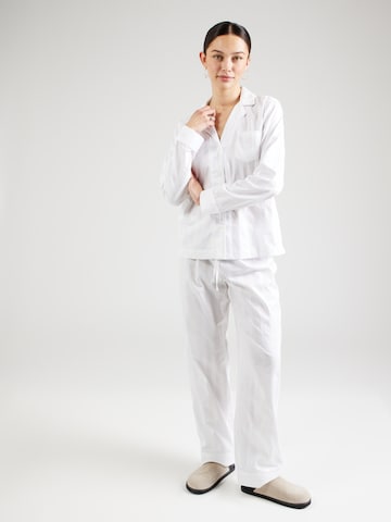 Pyjama Lauren Ralph Lauren en blanc : devant