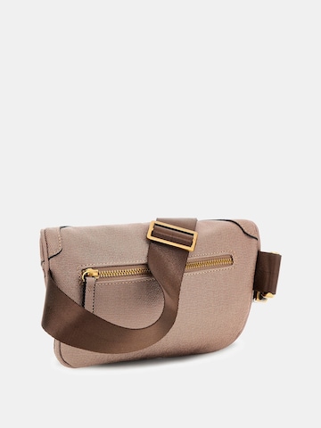 GUESS Gürteltasche 'Milano' in Braun