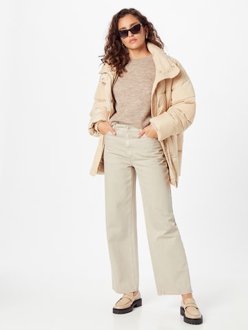 MSCH COPENHAGEN Pullover 'Femme' in Beige