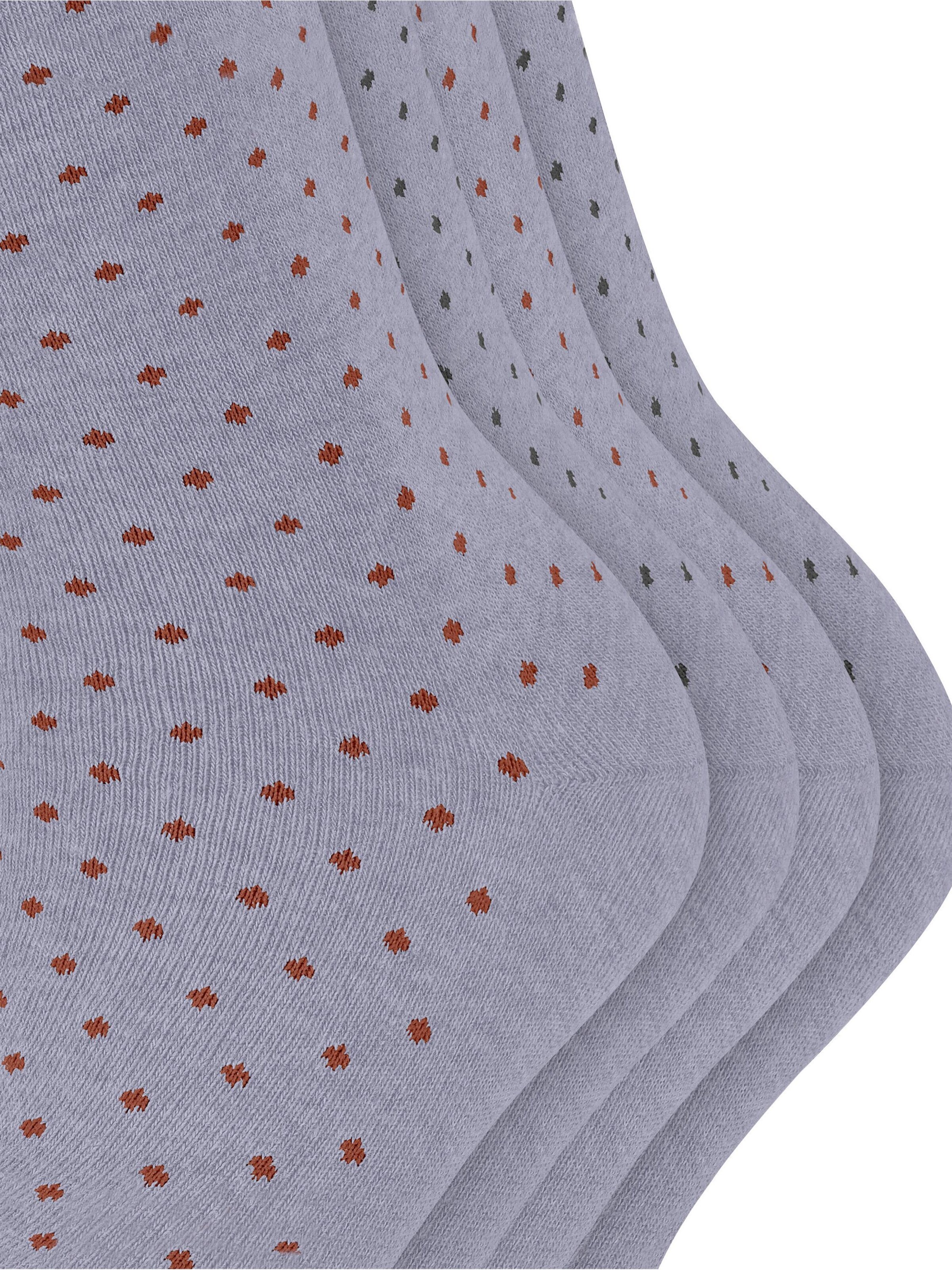 ESPRIT Socken 'Fine Dot 4-Pack'‌ in Blau: Vorderseite