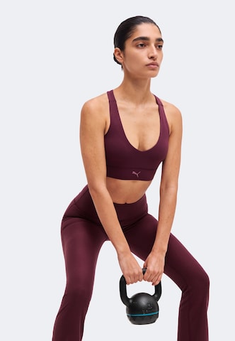 PUMA Bustier Biustonosz sportowy 'Shapeluxe' w kolorze czerwony