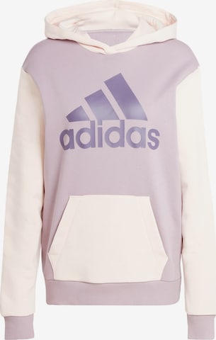 ADIDAS SPORTSWEAR Athletic Sweatshirt 'Essentials' in Purple: front