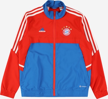 ADIDAS PERFORMANCE Athletic Jacket 'FC Bayern Condivo 22' in Red: front