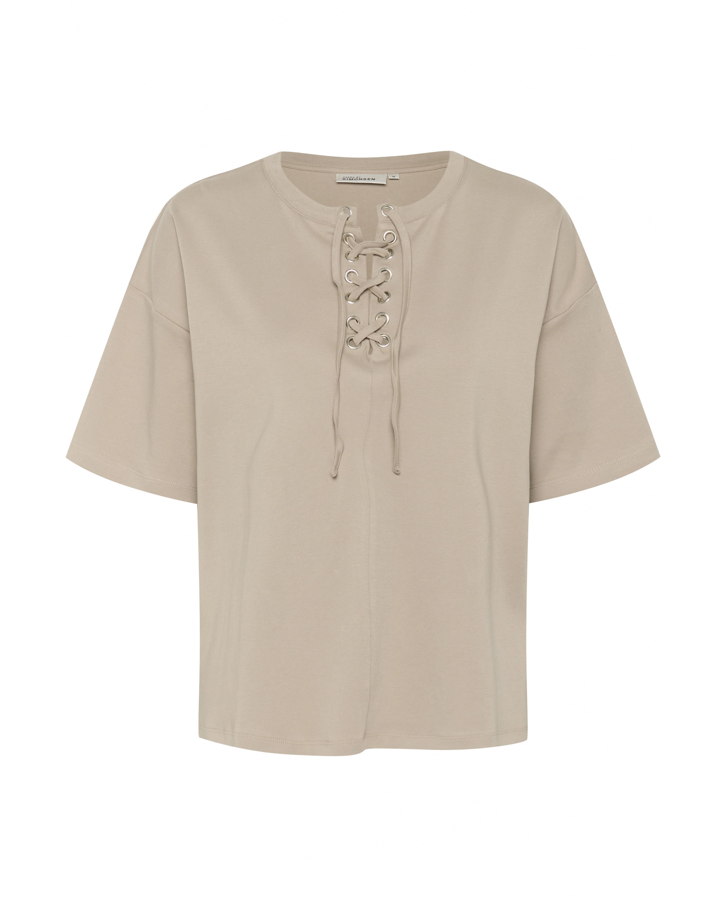 KAREN BY SIMONSEN - Camiseta 'KBUline' en beige: frente