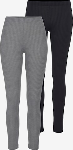 VIVANCE Skinny Leggings in Grey: front